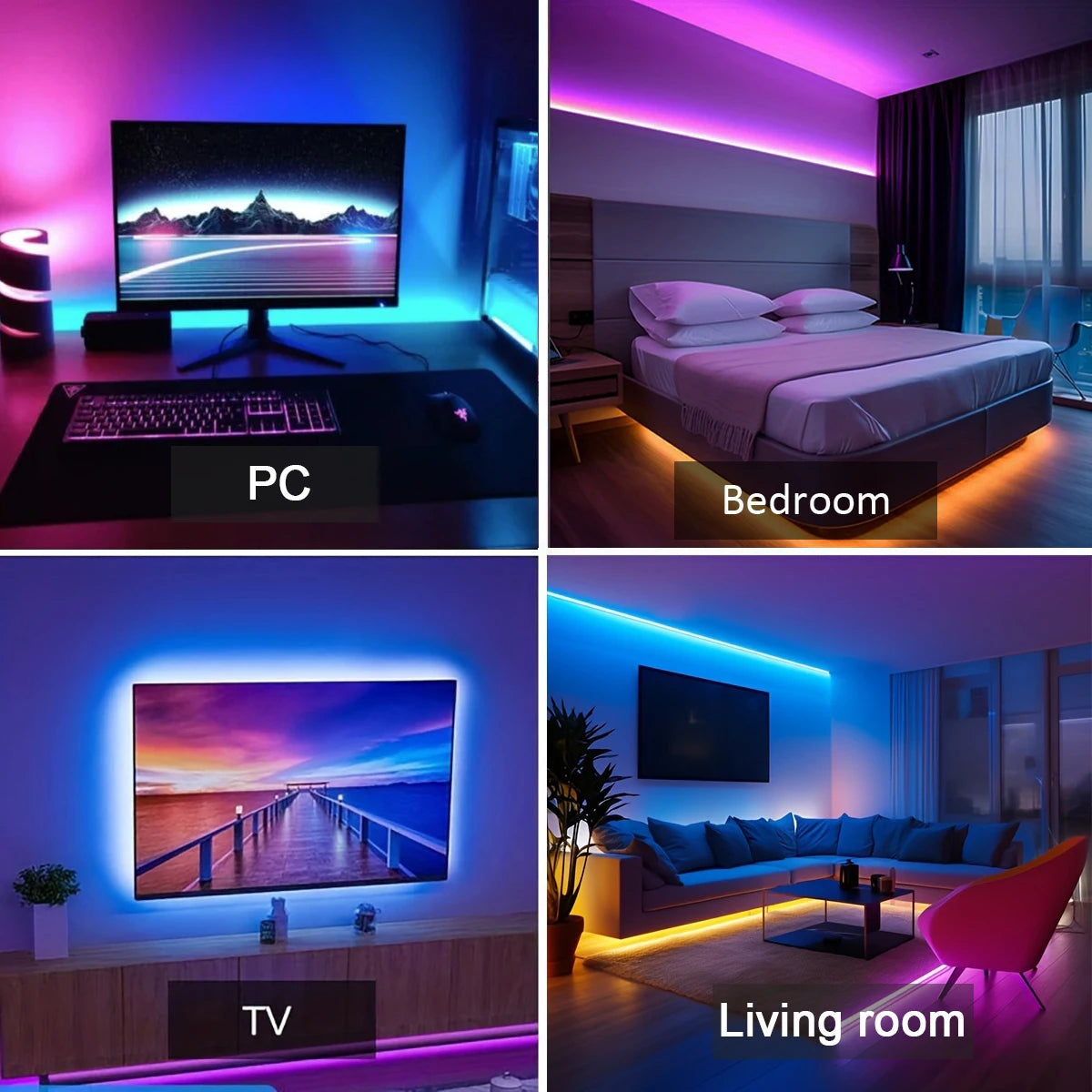 LED Strip Lights (5m, 10m, 20m, 30m)